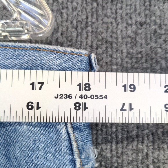 Levi's 516 Men's Straight Jeans Blue 38x34 5-Pocket Medium Wash Cotton - Picture 13 of 14